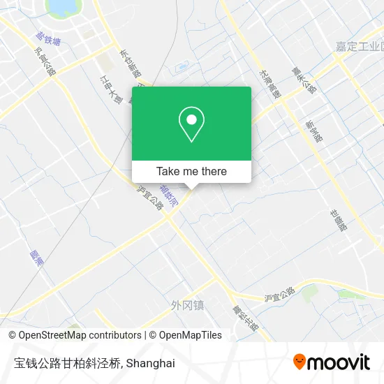 宝钱公路甘柏斜泾桥 map