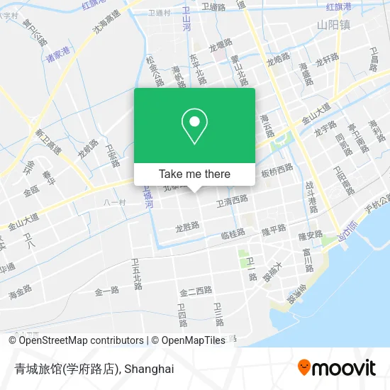 青城旅馆(学府路店) map