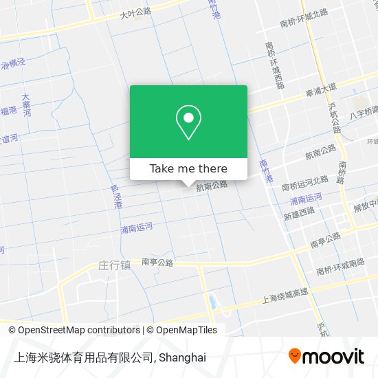 上海米骁体育用品有限公司 map