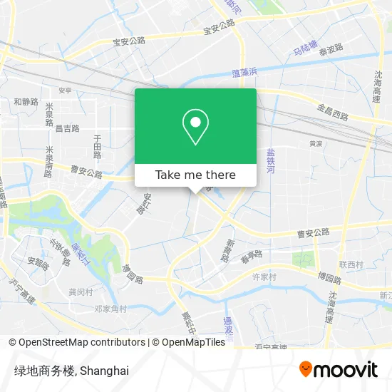 绿地商务楼 map