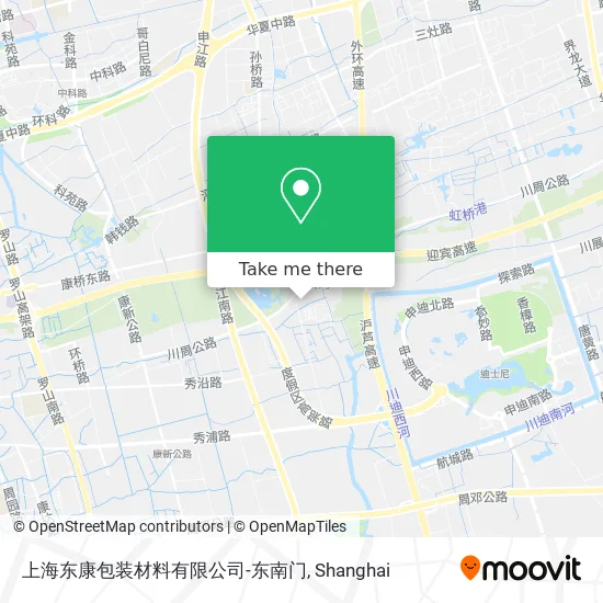 上海东康包装材料有限公司-东南门 map