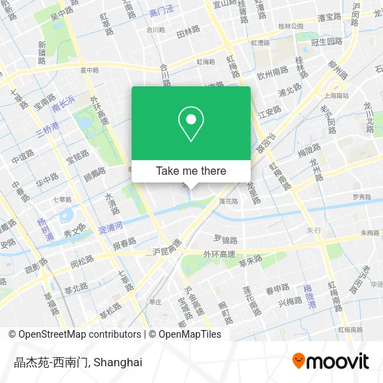 晶杰苑-西南门 map