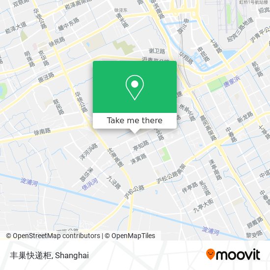 丰巢快递柜 map