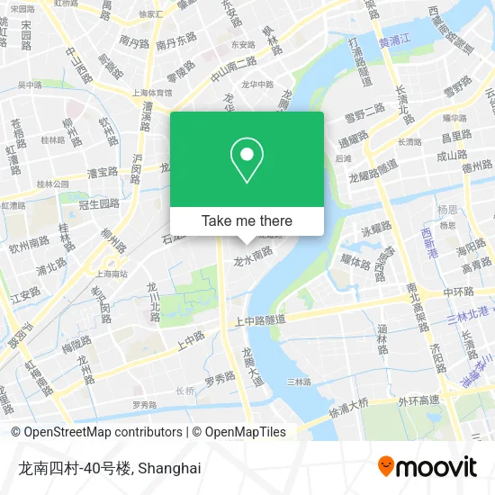 龙南四村-40号楼 map