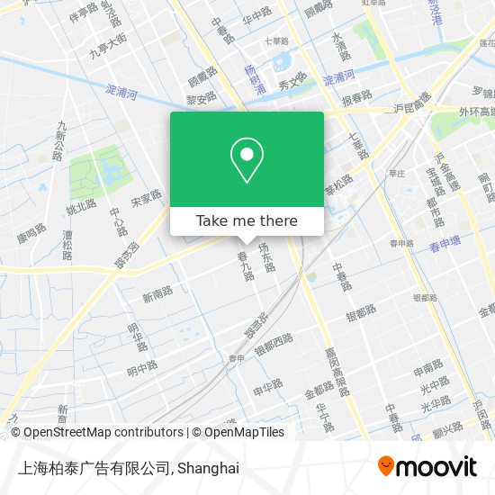上海柏泰广告有限公司 map