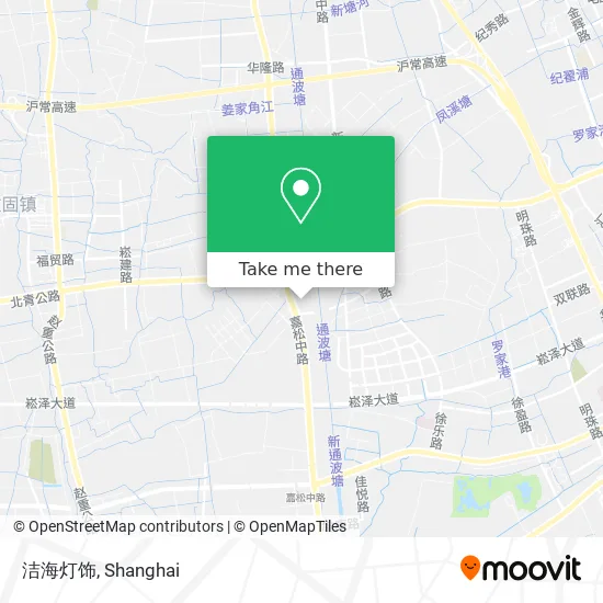 洁海灯饰 map
