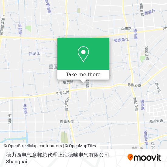 德力西电气意邦总代理上海德啸电气有限公司 map
