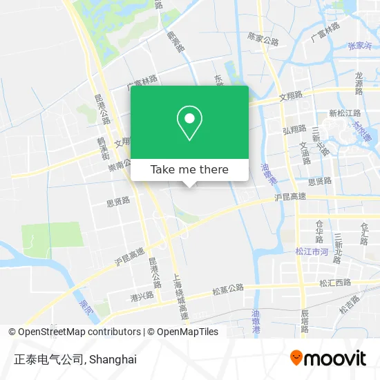 正泰电气公司 map