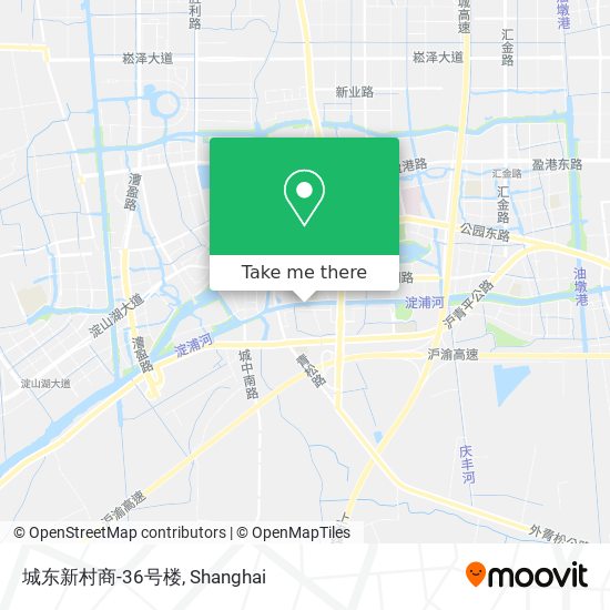 城东新村商-36号楼 map