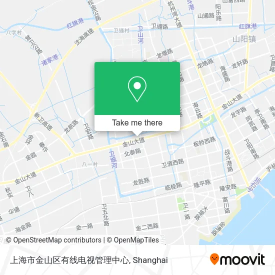 上海市金山区有线电视管理中心 map