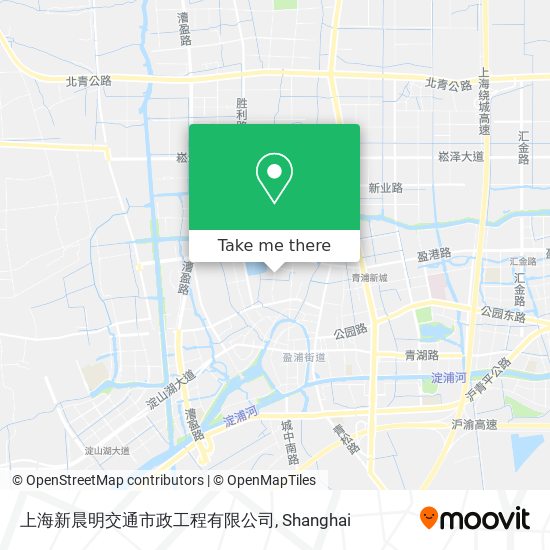 上海新晨明交通市政工程有限公司 map