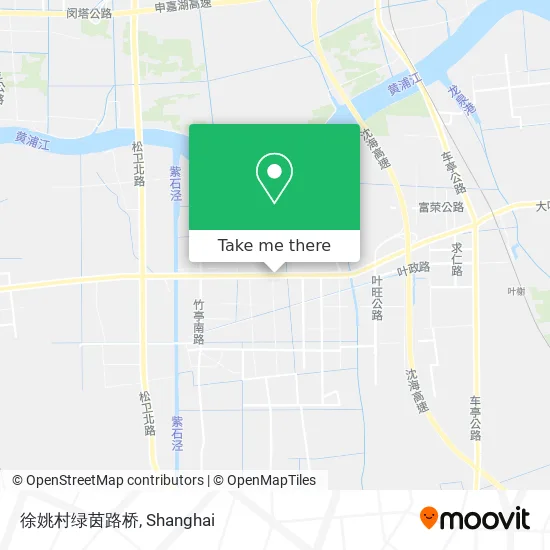 徐姚村绿茵路桥 map