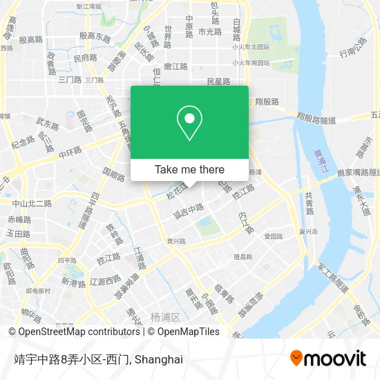 靖宇中路8弄小区-西门 map