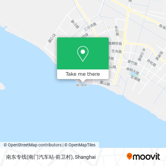 南东专线(南门汽车站-前卫村) map
