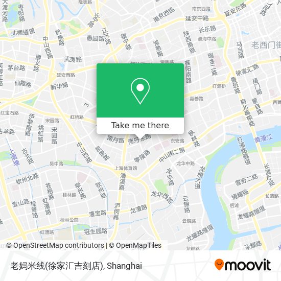 老妈米线(徐家汇吉刻店) map