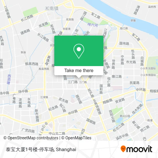 泰宝大厦1号楼-停车场 map