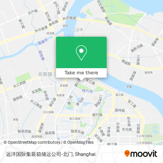 远洋国际集装箱储运公司-北门 map