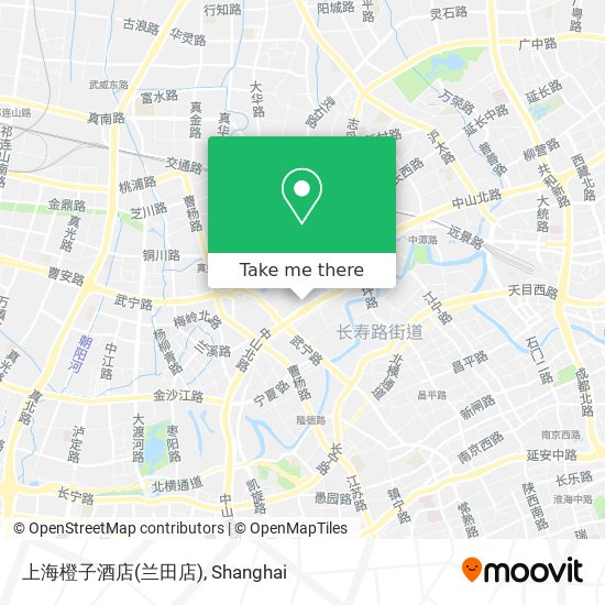 上海橙子酒店(兰田店) map