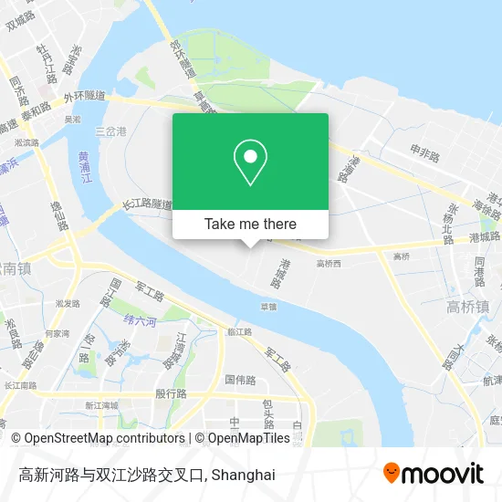 高新河路与双江沙路交叉口 map