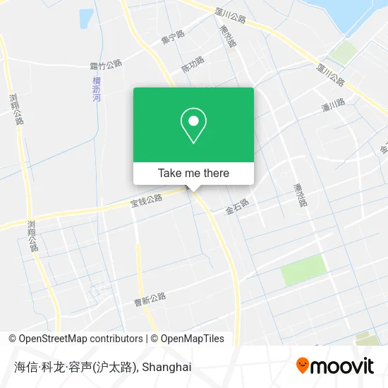 海信·科龙·容声(沪太路) map