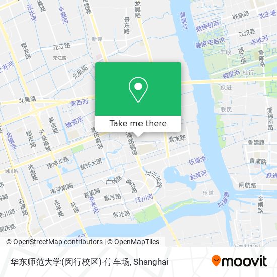 华东师范大学(闵行校区)-停车场 map