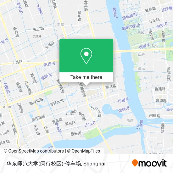 华东师范大学(闵行校区)-停车场 map