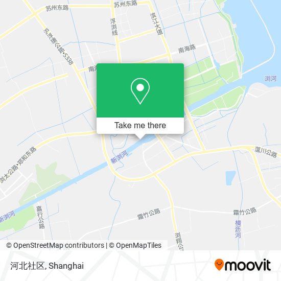 河北社区 map