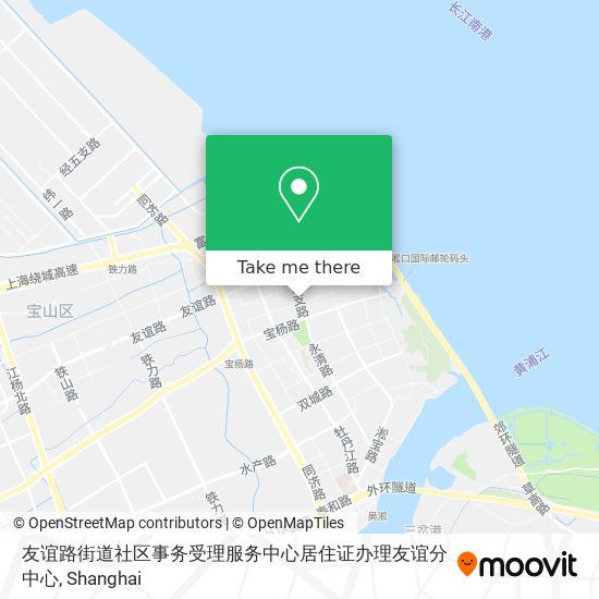 友谊路街道社区事务受理服务中心居住证办理友谊分中心 map