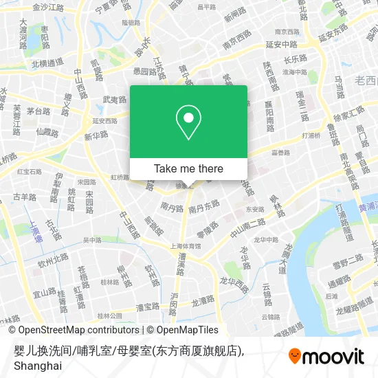 婴儿换洗间/哺乳室/母婴室(东方商厦旗舰店) map