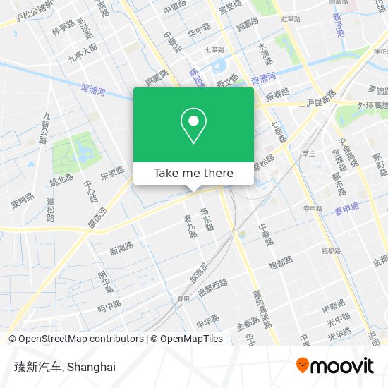 臻新汽车 map