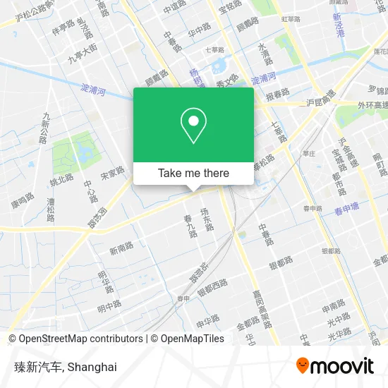 臻新汽车 map
