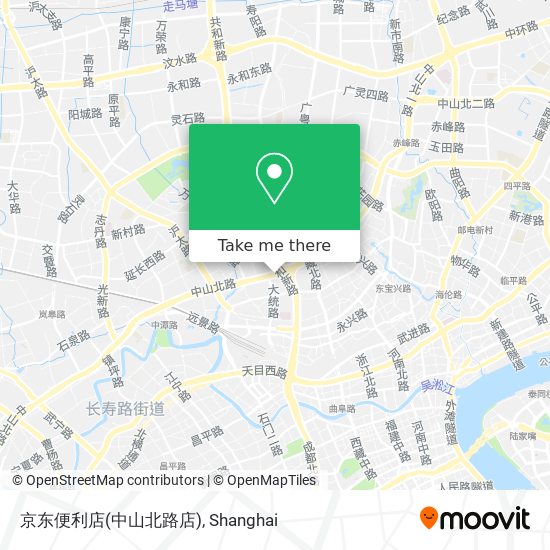 京东便利店(中山北路店) map