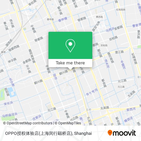 OPPO授权体验店(上海闵行颛桥店) map