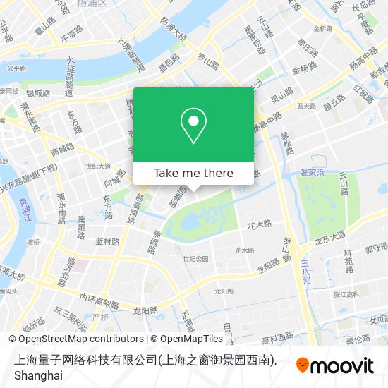 上海量子网络科技有限公司(上海之窗御景园西南) map