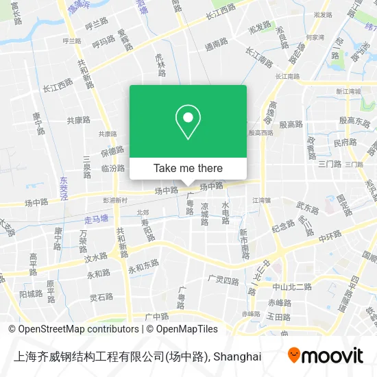 上海齐威钢结构工程有限公司(场中路) map