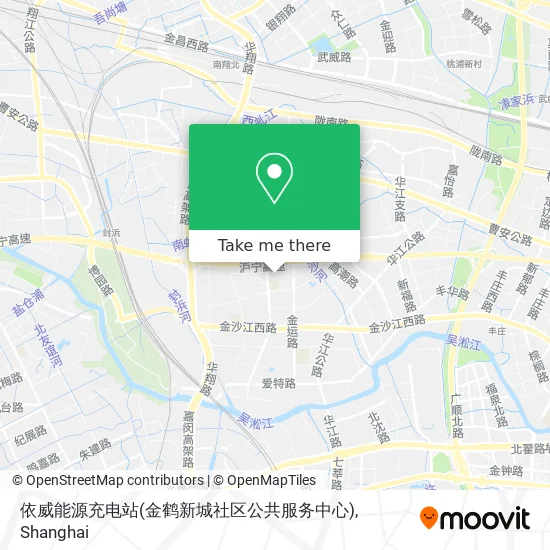 依威能源充电站(金鹤新城社区公共服务中心) map