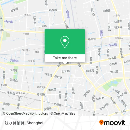 汶水路辅路 map