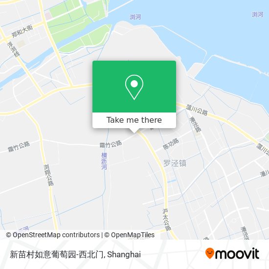 新苗村如意葡萄园-西北门 map