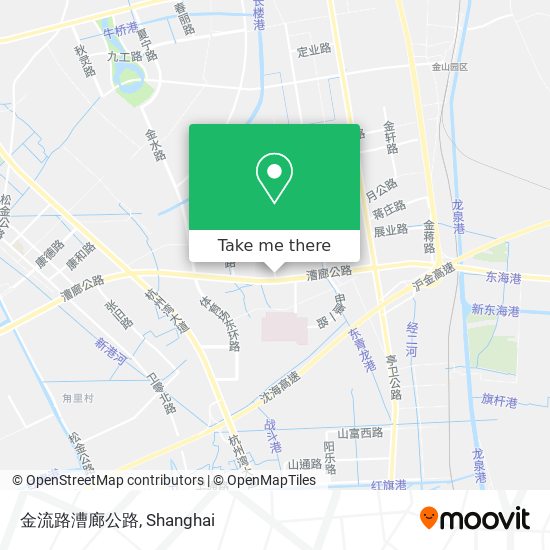 金流路漕廊公路 map