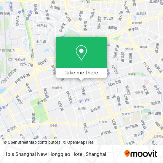 Ibis Shanghai New Hongqiao Hotel map