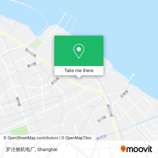 罗泾燃机电厂 map