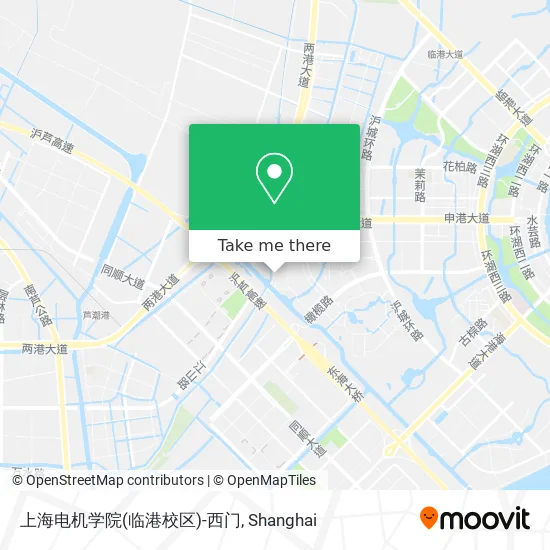 上海电机学院(临港校区)-西门 map