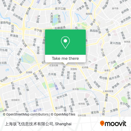 上海坂飞信息技术有限公司 map