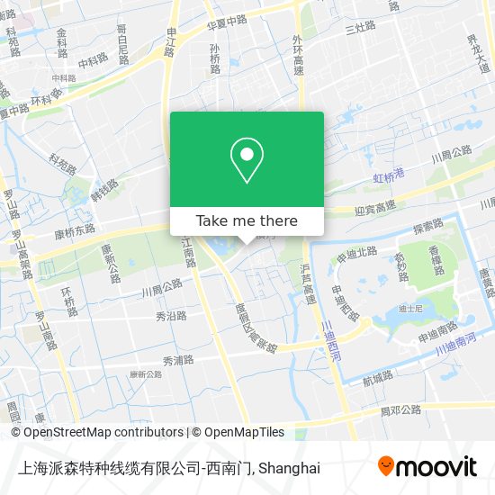 上海派森特种线缆有限公司-西南门 map