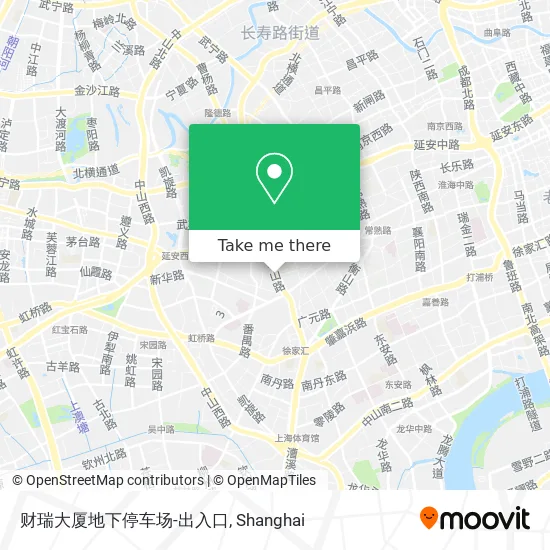 财瑞大厦地下停车场-出入口 map