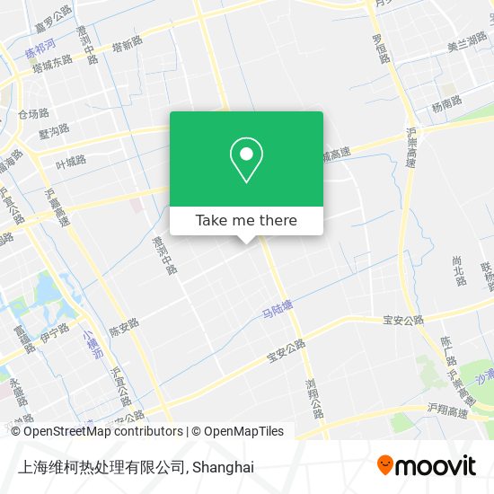 上海维柯热处理有限公司 map