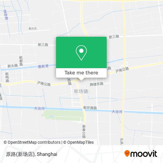 原路(新场店) map