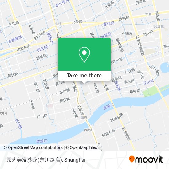 原艺美发沙龙(东川路店) map