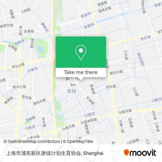 上海市浦东新区唐镇计划生育协会 map