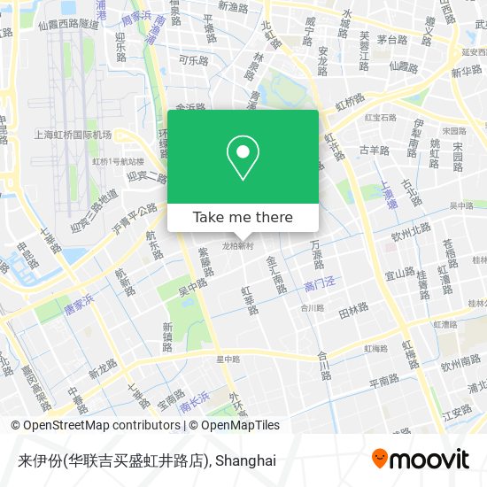 来伊份(华联吉买盛虹井路店) map